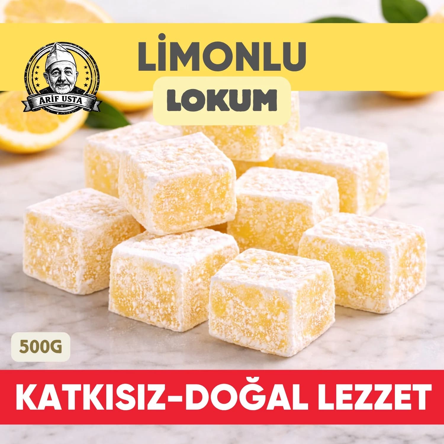 Limonlu Lokum 500g
